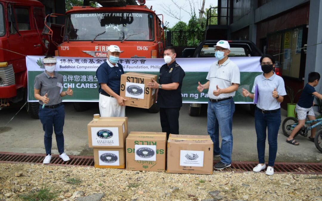 Sending Care & PPE for the Protection of frontline Workers in Bohol